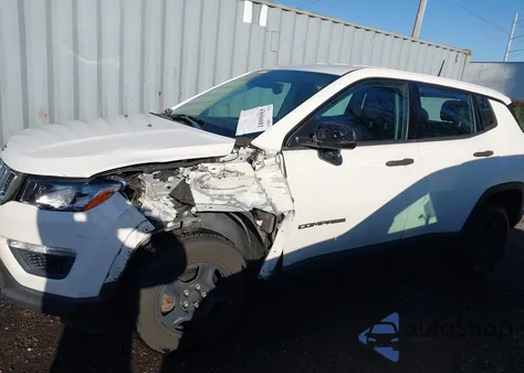 2018 Jeep Compass Sport 4X4 from USA, damaged, VIN 3C4NJDABXJT401893